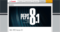 Desktop Screenshot of camtek.de