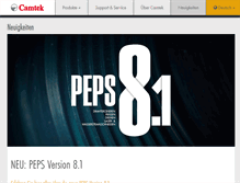 Tablet Screenshot of camtek.de